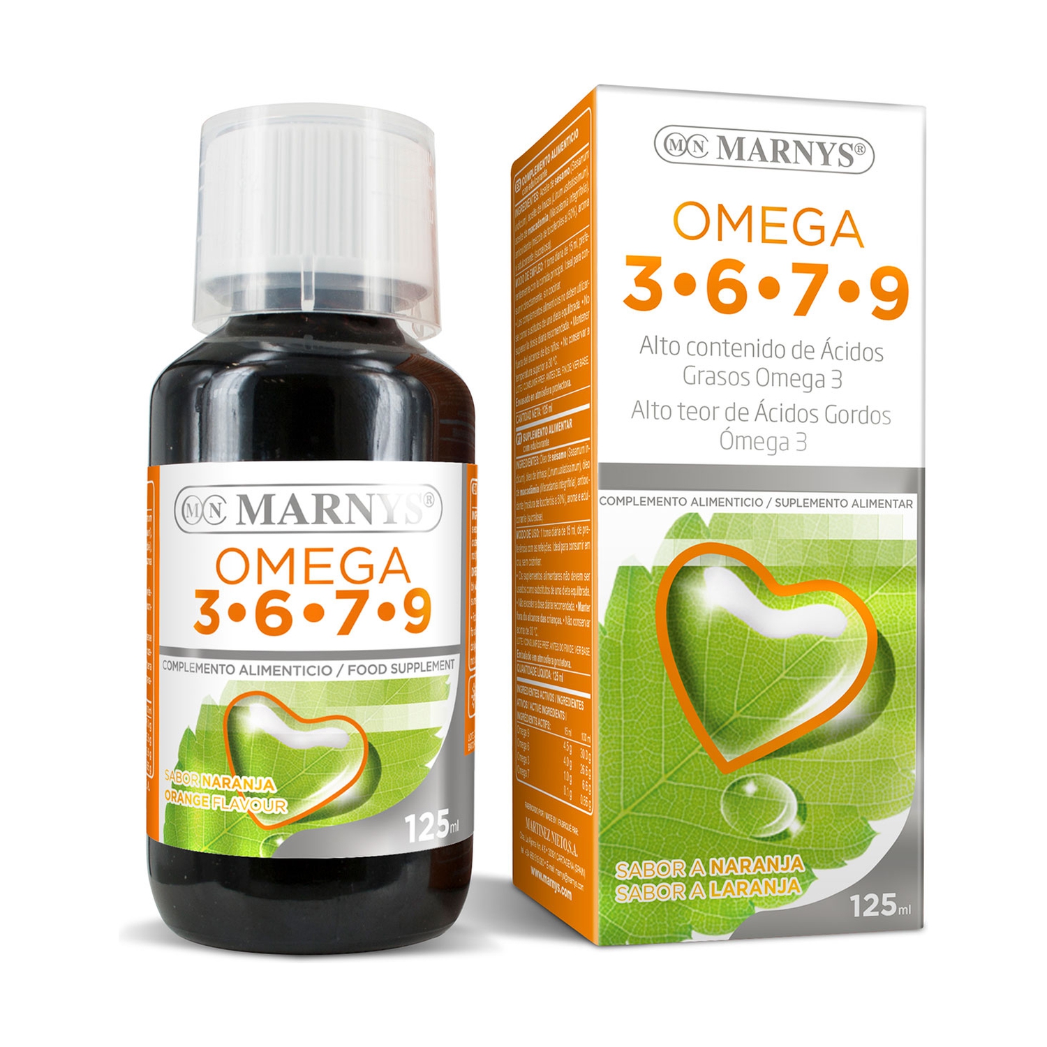 Omega 3 6 7 9 125 ml de Marnys Naturitas