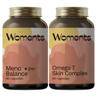 Menobalance dag + omega 7 skin complex-paket