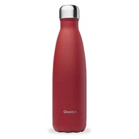 Qwetch Rojo Botella Isotérmica Inox - Granito Pimienta 500 Ml