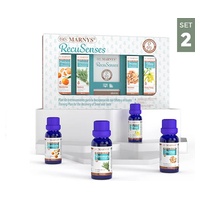 Recusenses- Set 2 - mandarina + romero + incienso 4 unidades - MARNYS® | Natural Doctor