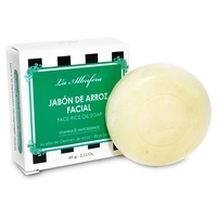 Solid rice facial soap