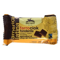 Frollini di Farro ricoperti di cioccolato nero Monodose