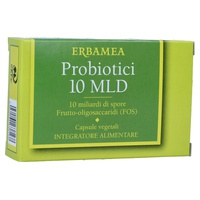 Probióticos 10 mil millones 24 cápsulas vegetales - Erbamea | Natural Doctor