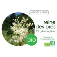 Reine des Pres, cabeza de flor orgánica 200 cápsulas de 250mg - L'Herbothicaire | Natural Doctor