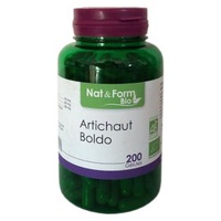 Nat & Form Alcachofa Y Boldo Bio 200 Cápsulas Vegetales