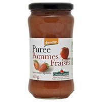 Äpple Jordgubbspuré utan socker