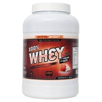 Whey fraise et crème 100%