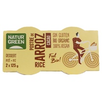 Postre de arroz y cacao Bio