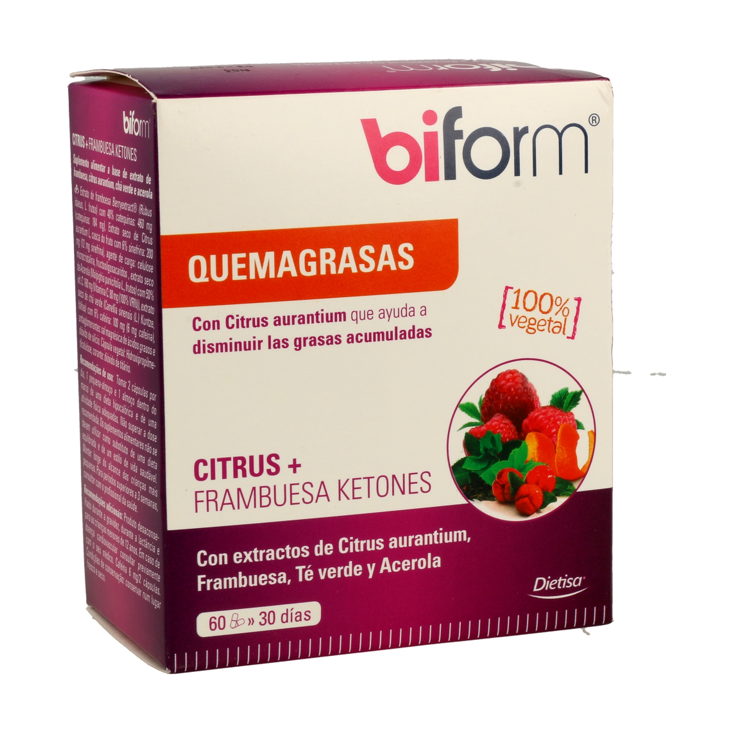 Concentrado de frambuesa para adelgazar