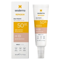 Repaskin opalovací krém na obličej spf 50 hedvábný dotek s barvou