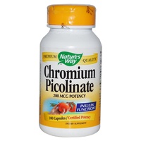 Cromo Picolinato 100 cápsulas - Nature's Way | Natural Doctor