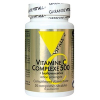 Vitamina C 500 Acción Larga + Bioflavonoides 50 comprimidos - Vitall + | Natural Doctor