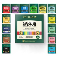 Surtido de té 15 bolsitas infusoras - Vahdam Teas | Natural Doctor