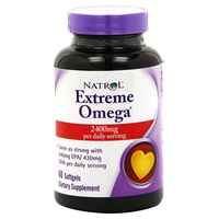 Natrol Extreme Omega 60 cápsulas - Gorduras Essenciais