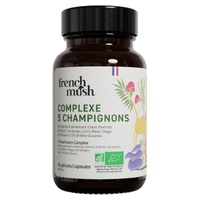 5 complexo de cogumelos 56 cápsulas de 400mg - French Mush