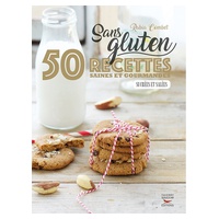 Livro de Receitas 'Sans gluten : 50 recettes saines et gourmandes, sucrées et salées' de Rabia Combet 1 unidade - Edition Thierry Souccar