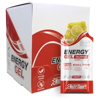 Energy gel taurina limón 24 unidades de 35g (Limón) - Nutrisport | Natural Doctor