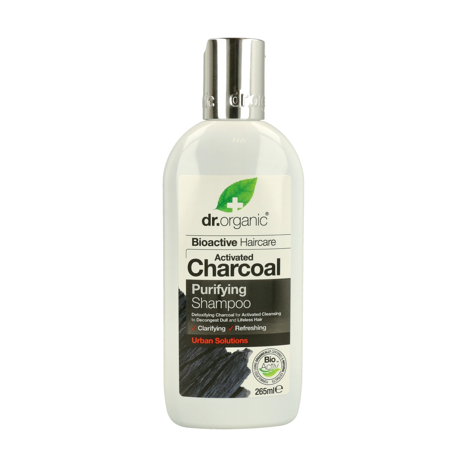 Comprar Champú de Carbón Activado 265 ml Dr. Organic