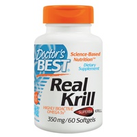 Krill real 350 mg 60 perlas - Doctor's Best | Natural Doctor