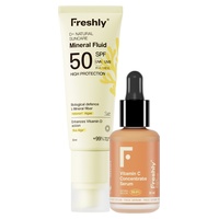 Ansiktsskyddspaket + c-vitaminserum