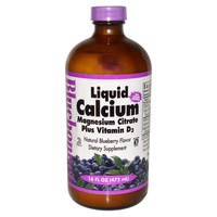 Calcio Magnesio Citrato con Vitamina D3 Bayas 472 ml Bluebonnet | Natural Doctor