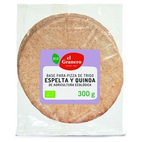 Base de pizza au blé épeautre et quinoa biologique