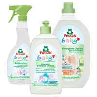 Balíček dětského detergentu, odstraňovače skvrn, čističe lahví a saviček eco