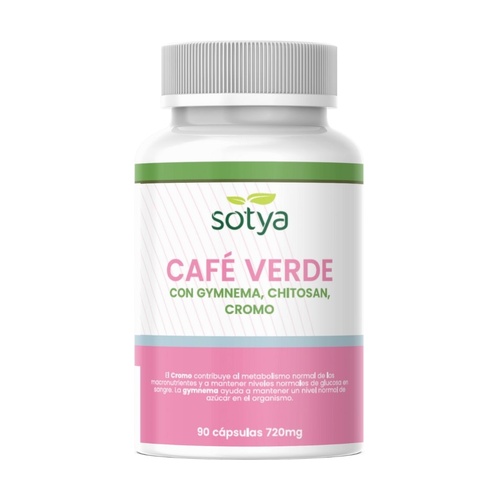 Buy Green coffee with gymnema, chitosan, chromium 90 capsules of 720mg Sotya | Naturitas Buy Green coffee with gymnema, chitosan, chromium 90 capsules of 720mg Sotya | Naturitas