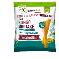 Chlébové tyčinky s rozmarýnem a houbami shiitake eco