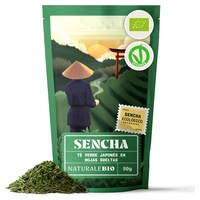 Sencha japanskt grönt te löv ekologisk