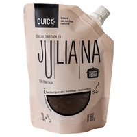 Cebola confitada em juliana