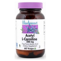 Acetil L-Carnitina 30 cápsulas de 500mg - Bluebonnet | Natural Doctor