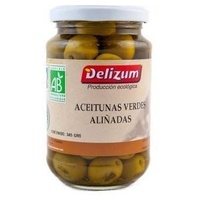 Azeitonas verdes temperadas 345 g - Delizum