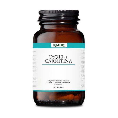 Buy Coq10 + Carnitine 30 capsules Natur | Naturitas