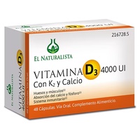 D3-vitamin 4000 ne k2-vel és kalciummal