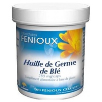 Germen de Trigo Aceite 200 cápsulas Fenioux | Natural Doctor