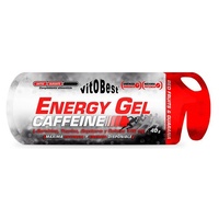 Box med energigel koffein skogsfrukter och guarana