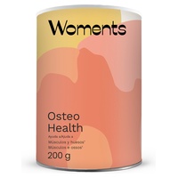 Woments Osteo Health | Huesos, Músculos y Articulaciones | Menopausia | Colágeno Marino, Creatina monohidrato, Magnesio bisglicinato, Cúrcuma, Vitamina D3+K2 | 200g | Sabor Naranja | Natural Doctor