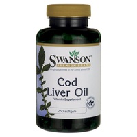 Aceite de hígado de bacalao 250 perlas - Swanson | Natural Doctor
