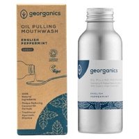 Enxaguante bucal com óleo de hortelã-pimenta 100 ml - Georganics