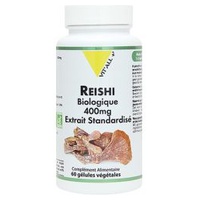 Reishi bio 400mg 60 cápsulas vegetales - Vitall + | Natural Doctor