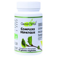 Complejo hepático orgánico - Gemoterapia 60 cápsulas vegetales - Vitall + | Natural Doctor