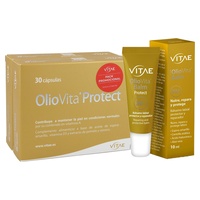 Pack oliovita skydd dubbel + läppbalsam