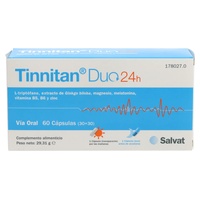 Tinnitan dúo 24h hallásjólét