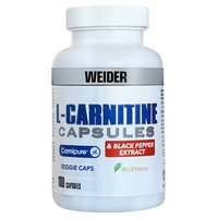 L-karnitin + Bioperine kapsyler