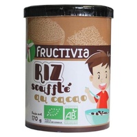 Granos de arroz inflado de chocolate orgánico 170 g - Fructivia | Natural Doctor