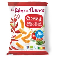 Ganchos orgânicos de tomate e orégano 75 g - Le Pain des Fleurs