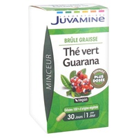 Quemagrasas - Té Verde / Guaraná 30 cápsulas vegetales de 1600mg - Laboratoires Juvamine | Natural Doctor