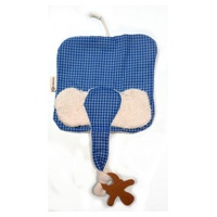 Elly Blue Gingham flache Bettdecke 20x20cm