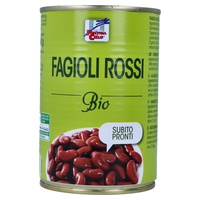 Färdiga röda bönor